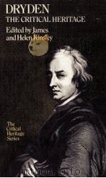 DRYDEN THE CRITICAL HERITAGE 1971 PDF电子版封面 0710069774