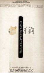 Keats The Narrative Poems A CASEBOOK（1983 PDF版）