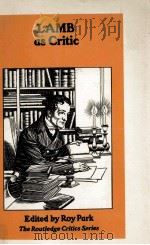 Lamb as Critic 1980 PDF电子版封面 0710003765