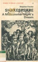 SHAKESPEARE: MIDSUMMER NIGHT'S DREAM 1968 PDF电子版封面 0713154241