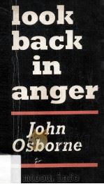 Look Back in Anger A Play In Three Acts（1960 PDF版）