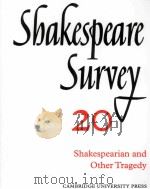 Shakespeare Survey AN ANNUAL SURVEY OF SHAKESPEARIAN STUDY and PRODUCTION 20 Shakespearian and Othe 1967 PDF电子版封面 0521523575