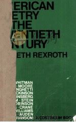 American Poetry in the Twentieth Century 1973 PDF电子版封面 0816491674