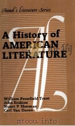 A HISTORY OF AMERICAN LITERATURE Vol.II 1990 PDF电子版封面 8170413893