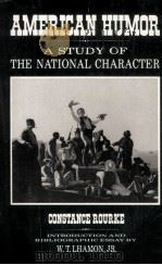 American Humor A Study of the National Character 1931 PDF电子版封面 0813008379