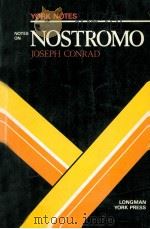 NOSTROMO Notes by Anthony Strange 1980 PDF电子版封面 0582782236