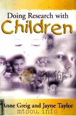 DOING RESEARCH WITH CHILDREN PDF电子版封面 9780761955900