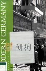 MODERN GERMANY A VOLUME IN THE COMPARATIVE SOCIETIES SERIES（ PDF版）