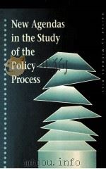 NEW AGENDAS IN THE STUDY OF THE POLICY PROCESS PDF电子版封面 9780745012926