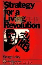 STR ATEGY FOR A LIVING REVOLUTION     PDF电子版封面     