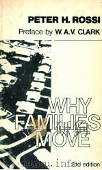 WHY FAMILIES MOVE 2ND EDITION PDF电子版封面 0803911130