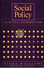 SOCIAL POLICY PDF电子版封面 9780745601502