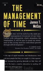 THE MANAGEMENT OF TIME     PDF电子版封面  0135488915   