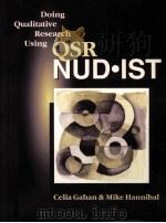 DOING QUALITATIVE RESEARCH USING QSR NUD*IST PDF电子版封面 9780761953906