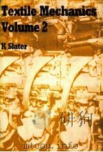 TEXTILE MECHANICS VOLUME 2（1987 PDF版）