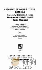 CHEMISTBY OF%ORGANIC TEXTILE CHEMICALS（1990 PDF版）