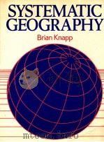 SYSTEMATIC GEOGRAPHY 1986 PDF电子版封面 0049100807