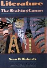 LITERATURE THE EVOLVING CANON 1993 PDF电子版封面 020514764X