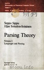 分析理论 第1卷 英文版 1988 PDF电子版封面 7506215292 Seppo Sippu,Eljas Soisalon-Soi