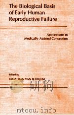 THE BIOLOGICAL BASIS OF EARLY HUMAN REPRODUCTIVE FAILURE（1994 PDF版）
