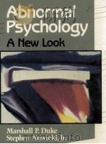 ABNORMAL PSYCHOLOGY A NEW LOOK（1986 PDF版）