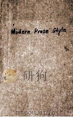 MODERN PROSE STYLE（1934 PDF版）