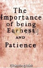The Importance of Being Earnest and Patience（1952 PDF版）