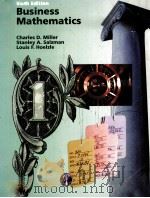 BUSINESS MATHEMATICS SIXTH EDITION 1994 PDF电子版封面 0673467422