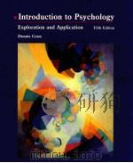 INTRODUCTION TO PSYCHOLOGY FIFTH EDITION PDF电子版封面 0314473491
