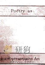 POETRY AS A REPRESENTATIVE ART（1894 PDF版）