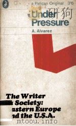 UNDER PRESSURE THE WRITER IN SOCIETY:EASTERN EUROPE AND THE U.S.A 1965 PDF电子版封面