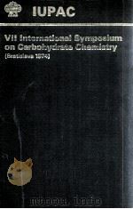 CARBOHYDRATE CHEMISTRY-VII 1975 PDF电子版封面 0408707186