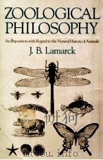 ZOOLOGICAL PHILOSOPHY 1984 PDF电子版封面 0226468097