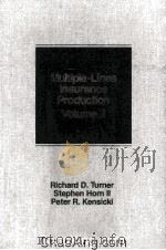 MULTIPLE-LINES INSURANCE PRODUCTION VOLUME 2 1989 PDF电子版封面 0894620487