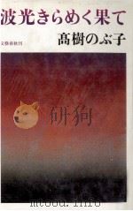 波光きらめく果て 1985.09 PDF电子版封面 高樹のぶ子