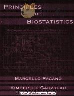 PRINCIPLES OF BIOSTATISTICS 1993 PDF电子版封面 0534140696
