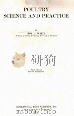 POULTRY SCIENCE AND PRACTICE 1929 PDF电子版封面
