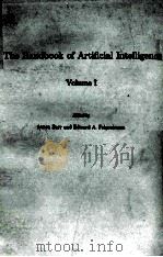 THE HANDBOOK OF ARTIGICIAL INTELLIGENCE VOLUME I PDF电子版封面