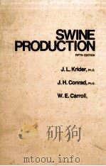 SWINE PRODUVTION FIFTH EDITION PDF电子版封面