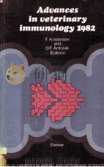 ADUANCES IN UETERINARY IMMUNOLOGY1982 PDF电子版封面