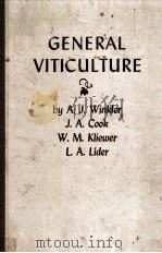 GENERAL VITICULTURE     PDF电子版封面     