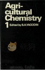 AGRI-CULTURAL CHEMISTRY 1（ PDF版）