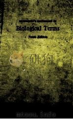 HENDERSON'S DICTIONARY OF BIOLOGICAL TERMS TENTH EDITION     PDF电子版封面     