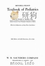 MITCHELL-NELSON TEXTBOOK OF PEDIATRICS FIFTH EDITION 1950 PDF电子版封面