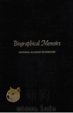 BIOGRAPHICAL MEMOIRS VOLUME 59 1990 PDF电子版封面 0309041988