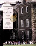 GROUPS IN CONTEXT FOURTH EDITION PDF电子版封面 0070710821