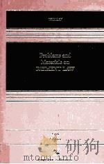 PROBLEMS AND MATERIALS ON PAYMENT LAW     PDF电子版封面  0735502447   