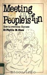 MEETING PEOPLE IS FUN PDF电子版封面