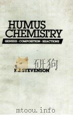 HUMUS CHEMISTRY PDF电子版封面