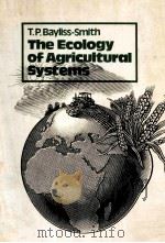 THE ECOLOGY OF AGRICULTURAL SYSTEMS（ PDF版）